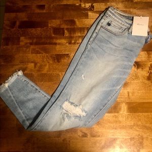 KanCan jeans - distressed minimally & at bottoms
